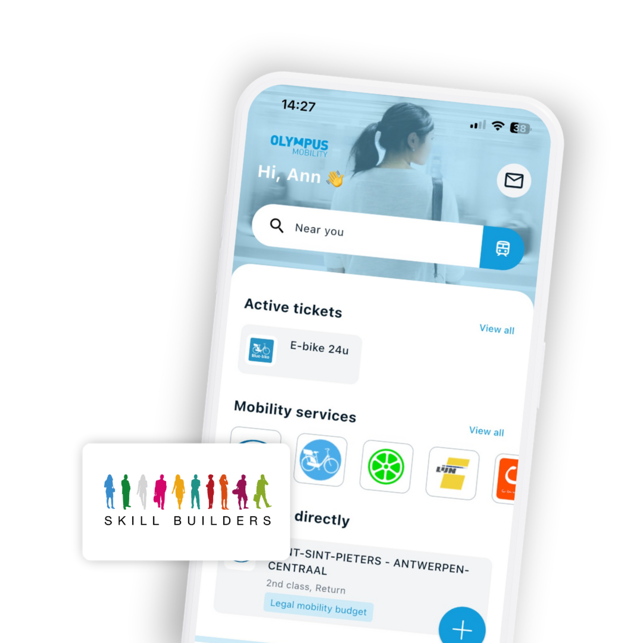 Een duurzaam mobiliteitsbeleid in je bedrijf: case Skill BuilderS